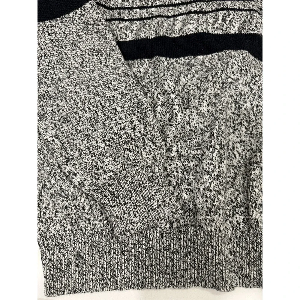 Croft & Barrow Men's Button Up Knitted Pullover Sweater 100% Cotton Size Large